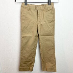 Nordstrom Boys Khaki Flat Front Chino Pants 4